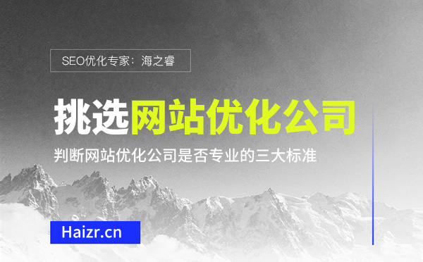 判斷網(wǎng)站優(yōu)化公司是否專業(yè)的三大標準 判斷網(wǎng)站優(yōu)化公司是否專業(yè)的三大標準